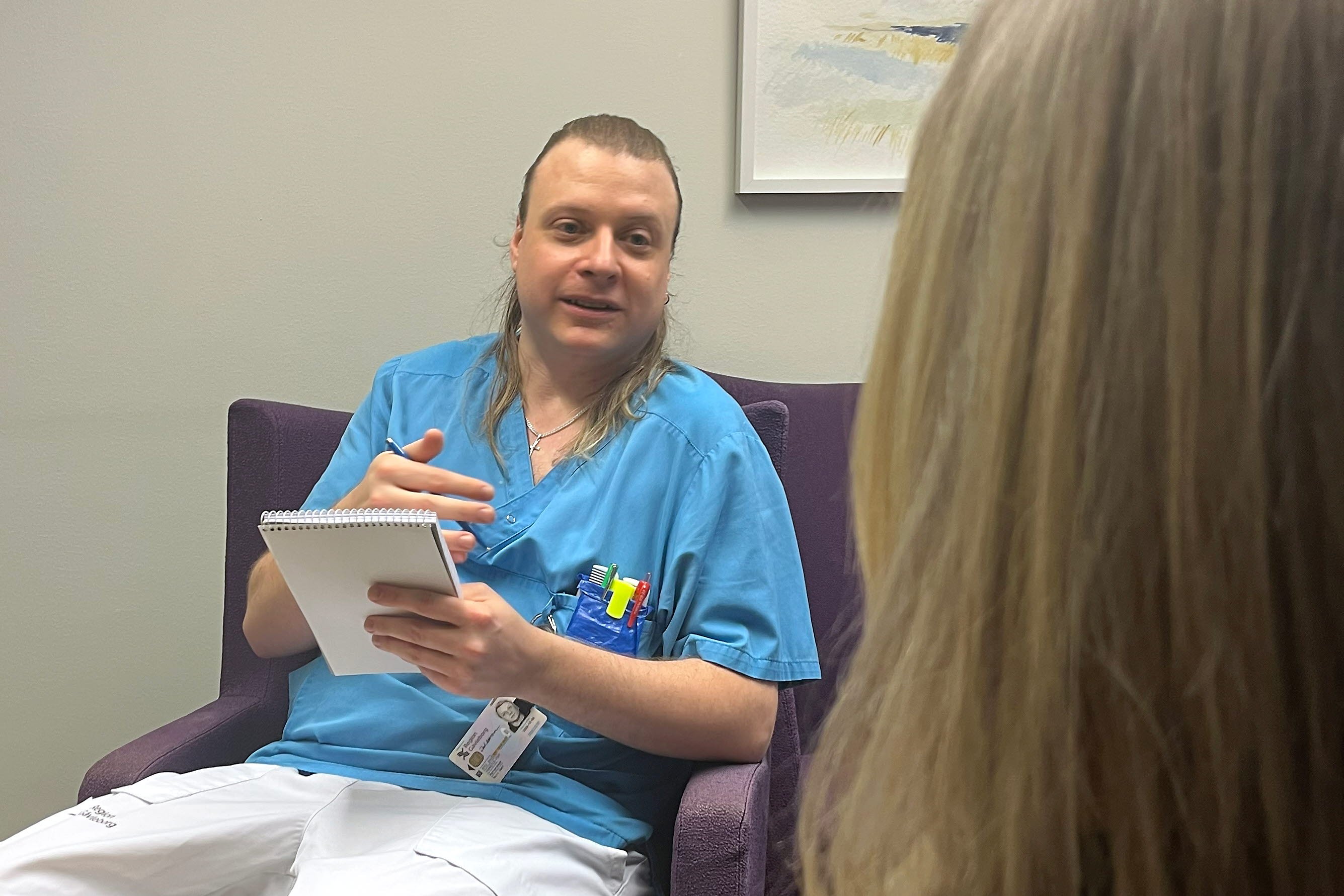 Joel Pettersson, skötare psykiatrin Hudiksvall