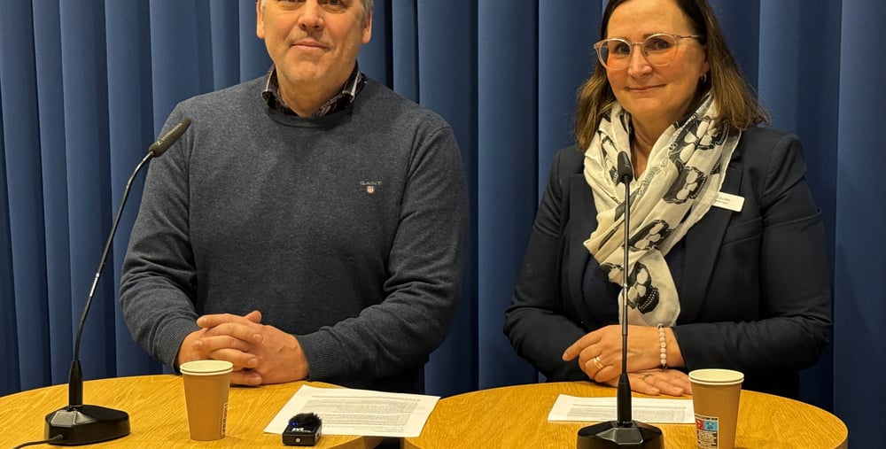 Martin Andersson och Lena Grudén