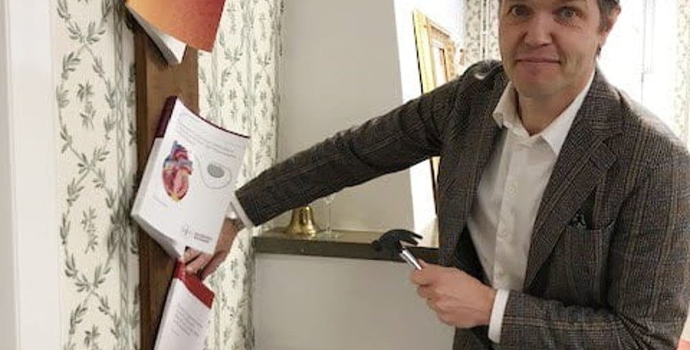 Samuel Ersryd, kirurg, kärlsektionen Gävle sjukhus.