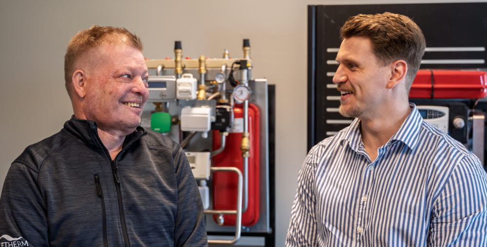 Örjan Sjöström och Alexander Berglund