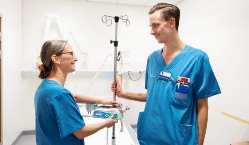 sjuksköterskor dagsjukvården Hudiksvall