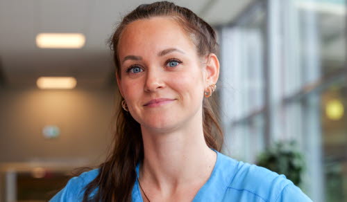 Julia Opitz, dietist och ambassadör paramedicin Gävleborgskraften